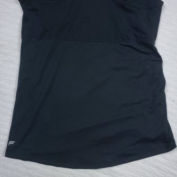 Fabletic Racerback Athletic Black Cashel Curved Running Fitness Racerback Tank S - Picture 8 of 12